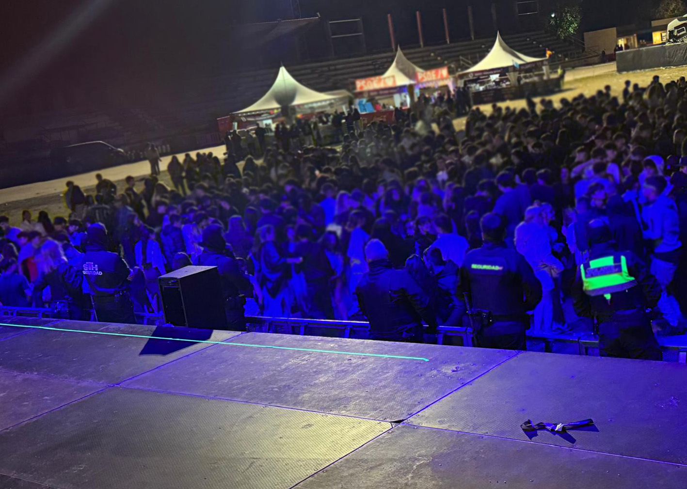 seguridad en eventos y conciertos